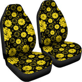 Manipura Chakra Pattern Print Universal Fit Car Seat Covers 102422