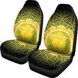 Manipura Chakra Spiritual Print Universal Fit Car Seat Covers 102422
