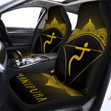 Manipura Chakra Symbol Print Universal Fit Car Seat Covers 102422