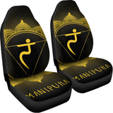 Manipura Chakra Symbol Print Universal Fit Car Seat Covers 102422