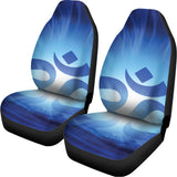 Mantra Om Print Universal Fit Car Seat Covers 102422