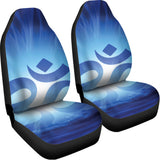 Mantra Om Print Universal Fit Car Seat Covers 102422