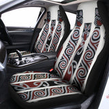 Maori Fence Print Universal Fit Car Seat Covers 102422