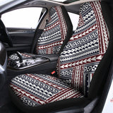 Maori Tribal Pattern Print Universal Fit Car Seat Covers 102422