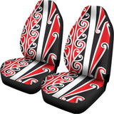 Maori Tribal Print Universal Fit Car Seat Covers 102422