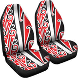 Maori Tribal Print Universal Fit Car Seat Covers 102422