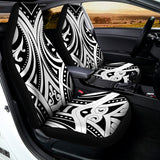 Maori Tribal Tattoo Pattern Print Universal Fit Car Seat Covers 102422