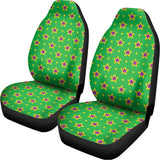 Mardi Gras Star Pattern Print Universal Fit Car Seat Covers 102422