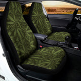 Marijuana Leaf Pattern Print Universal Fit Car Seat Covers 102422