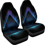 Masonic Eye All Seeing Print Universal Fit Car Seat Covers 102422
