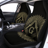 Masonic Freemasonry Print Universal Fit Car Seat Covers 102422