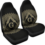 Masonic Freemasonry Print Universal Fit Car Seat Covers 102422