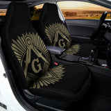 Masonic Freemasonry Print Universal Fit Car Seat Covers 102422