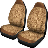 Mayan Calendar Print Universal Fit Car Seat Covers 102422