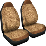 Mayan Calendar Print Universal Fit Car Seat Covers 102422