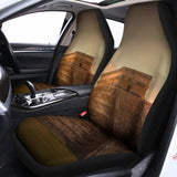 Mayan Pyramid Print Universal Fit Car Seat Covers 102422