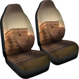 Mayan Pyramid Print Universal Fit Car Seat Covers 102422