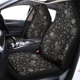 Mechanic Nuts and Bolts Pattern Print Universal Fit Car Seat Covers 102422