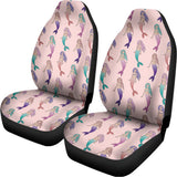 Mermaid Girls Pattern Print Universal Fit Car Seat Covers 102422