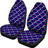 Mermaid Scales Pattern Print Universal Fit Car Seat Covers 102422