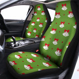 Merry Christmas Bells Pattern Print Universal Fit Car Seat Covers 102422