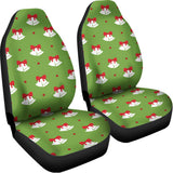 Merry Christmas Bells Pattern Print Universal Fit Car Seat Covers 102422