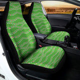 Merry Christmas Lights Pattern Print Universal Fit Car Seat Covers 102422