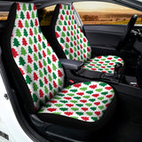 Merry Christmas Tree Pattern Print Universal Fit Car Seat Covers 102422