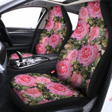 Military Camouflage Flower Pattern Print Universal Fit Car Seat Covers 102422