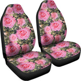 Military Camouflage Flower Pattern Print Universal Fit Car Seat Covers 102422