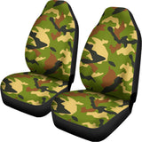 Military Camouflage Print Universal Fit Car Seat Covers 102422