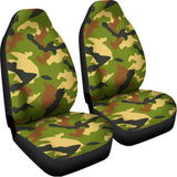 Military Camouflage Print Universal Fit Car Seat Covers 102422