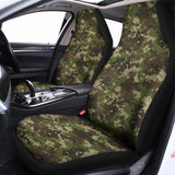 Military Digital Camo Pattern Print Universal Fit Car Seat Covers 102422