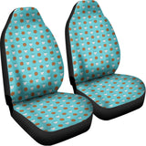 Milk And Cookies Pattern Print Universal Fit Car Seat Covers 102422