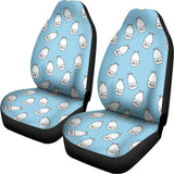 Milk Bottle Cartoon Pattern Print Universal Fit Car Seat Covers 102422