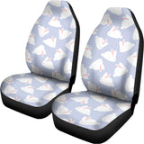Mini Rabbit Pattern Print Universal Fit Car Seat Covers 102422