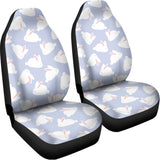 Mini Rabbit Pattern Print Universal Fit Car Seat Covers 102422