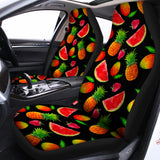 Mix Fruit Pineapple Pattern Print Universal Fit Car Seat Covers 102422