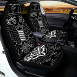 Mjolnir And Scandinavian Runes Print Universal Fit Car Seat Covers 102422