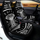 Mjolnir Norse Mythology Print Universal Fit Car Seat Covers 102422