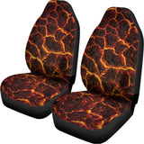 Molten Lava Print Universal Fit Car Seat Covers 102422