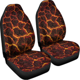 Molten Lava Print Universal Fit Car Seat Covers 102422