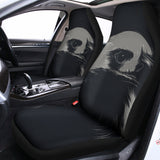 Monochrome Eagle Print Universal Fit Car Seat Covers 102422