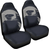 Monochrome Eagle Print Universal Fit Car Seat Covers 102422