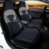 Monochrome Eagle Print Universal Fit Car Seat Covers 102422