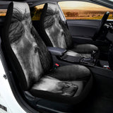 Monochrome Horse Print Universal Fit Car Seat Covers 102422