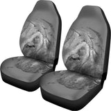 Monochrome Shar Pei Print Universal Fit Car Seat Covers 102422