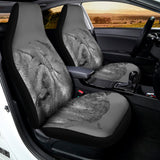 Monochrome Shar Pei Print Universal Fit Car Seat Covers 102422