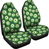 Monster Eyes Pattern Print Universal Fit Car Seat Covers 102422