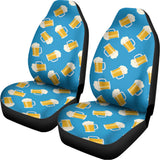 Mug Of Beer Pattern Print Universal Fit Car Seat Covers 102422